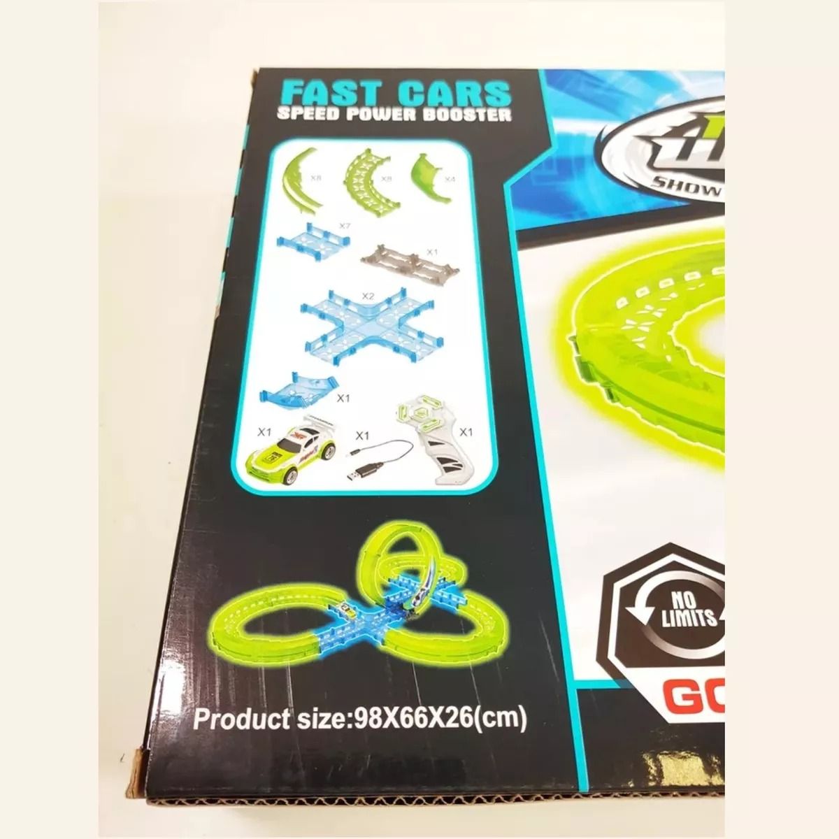 GENERICO - Pista De Carreras Para Carro Auto Control Remoto Loop Veloz