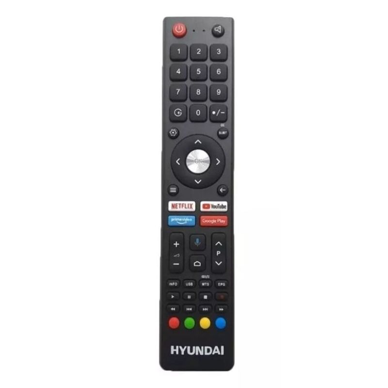 GENERICO - Control Remoto Para Tv Hyundai Hyun 30 Sin Comando De Voz