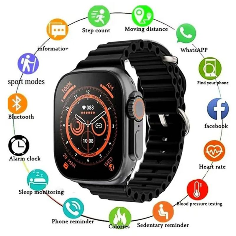 GENERICO - Smart Watch T800 Ultra 2 Reloj Inteligente
