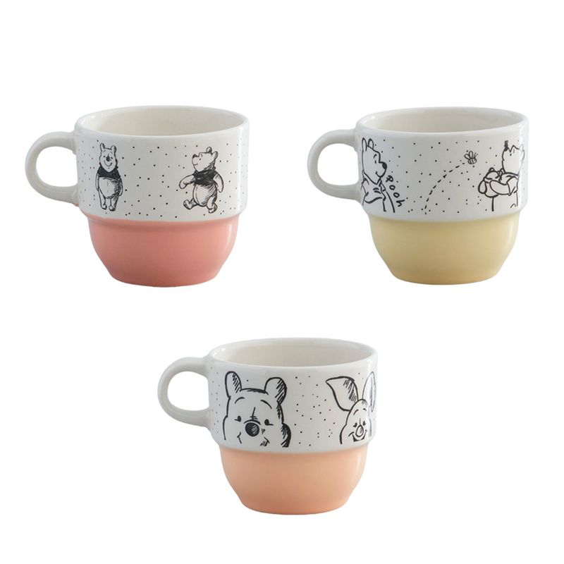 CORONA - Set 3 Pocillos Winnie the Pooh
