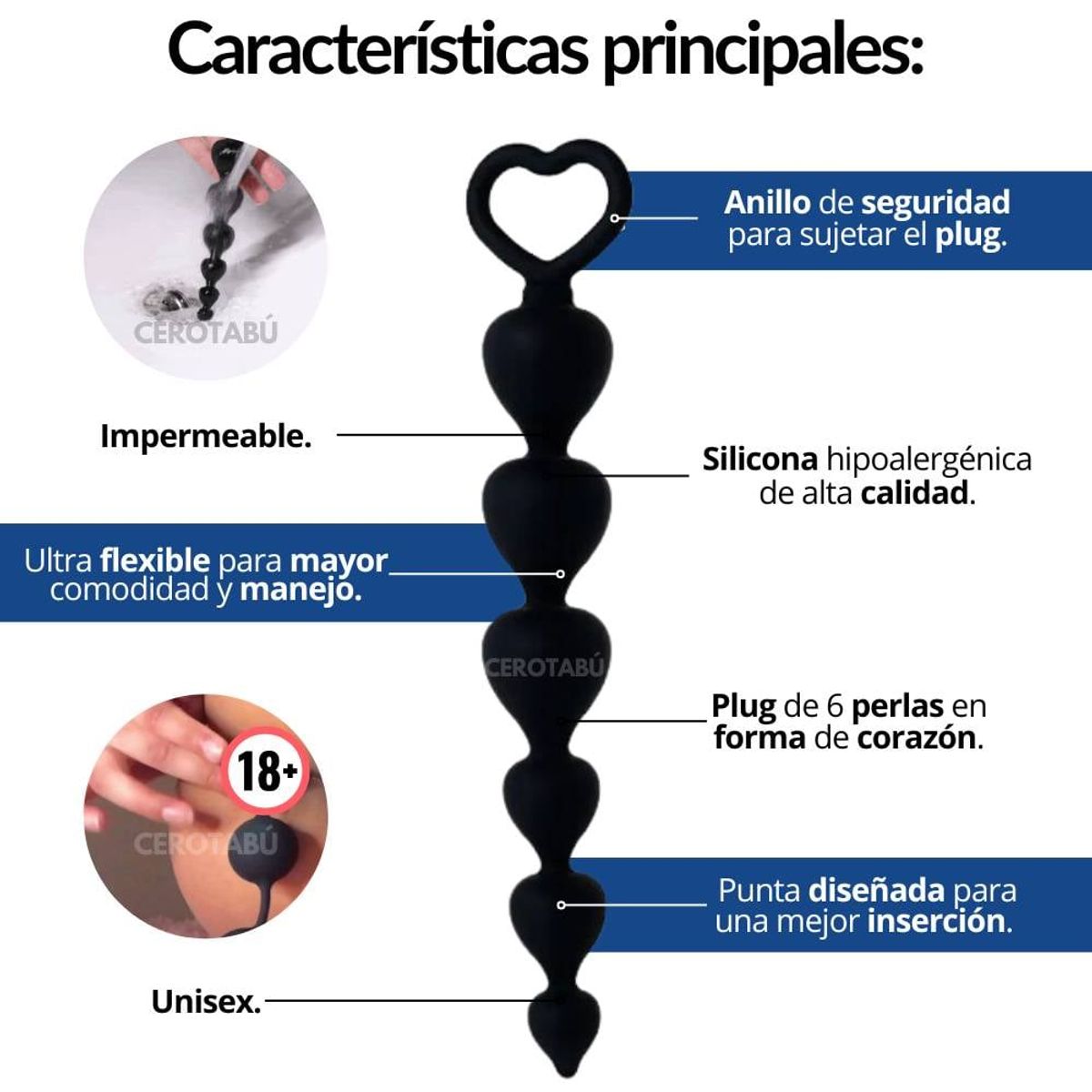 GENERICO - Bolas Chinas Anales Plug Dilatador Anal Iniciador Juguete Sex