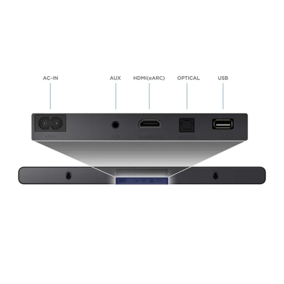 TCL - Barra de Sonido TCL S45H Negro