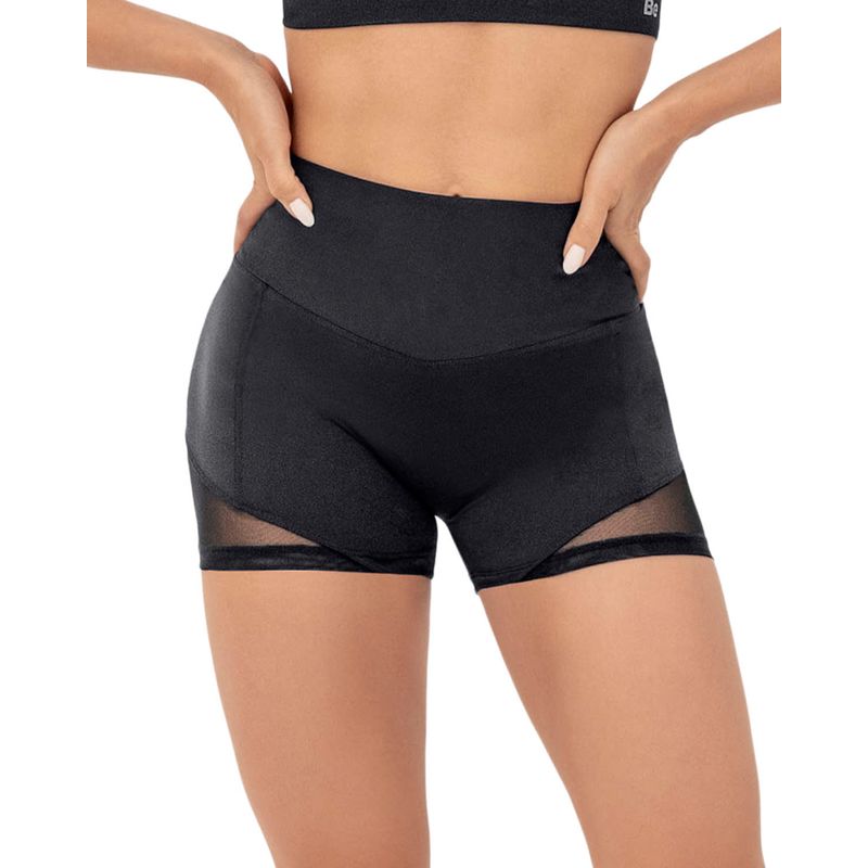 LEONISA - Short deportivo con bolsillos laterales Leonisa Active by Silvy Araujo