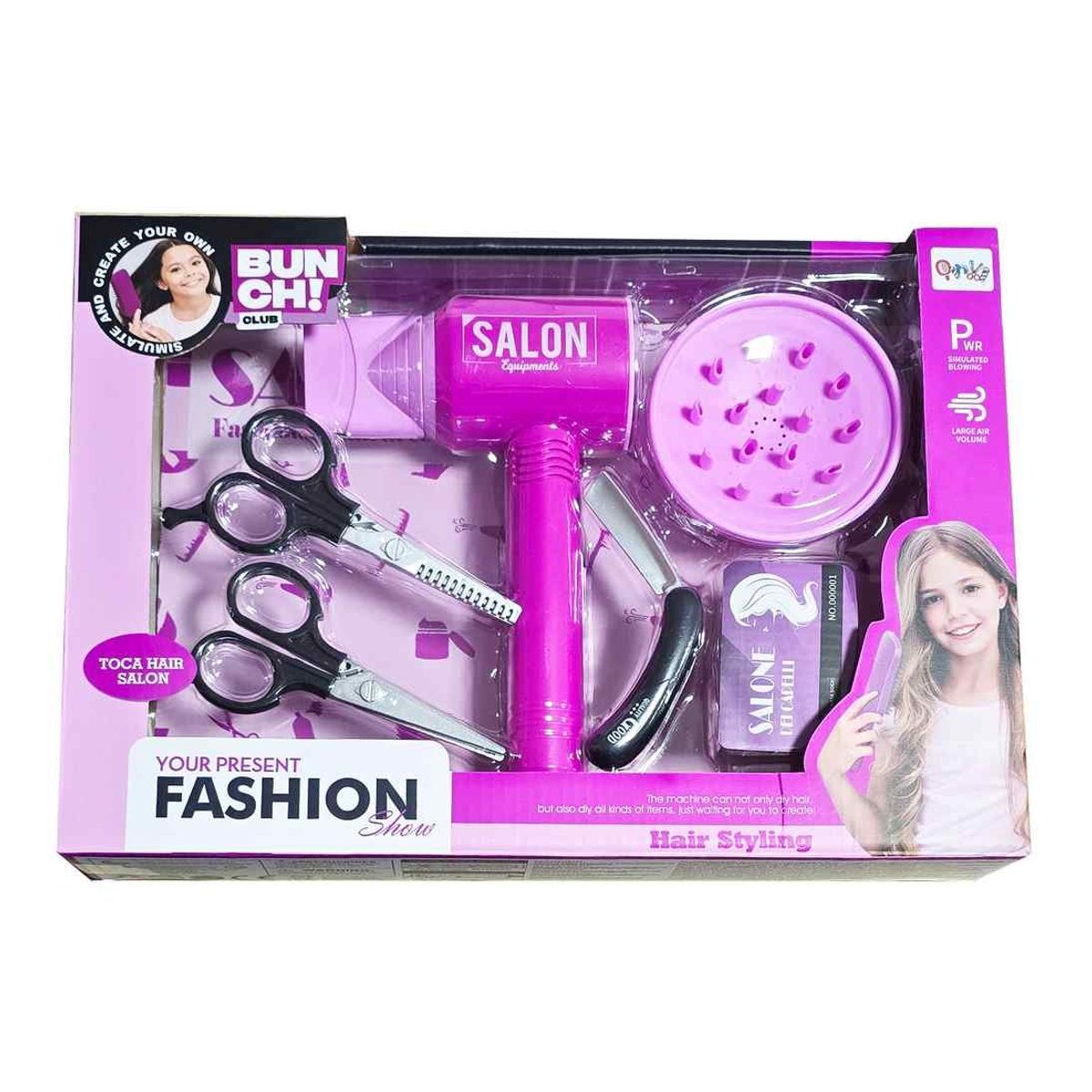 GENERICO - Juguete Set Estetica Peluqueria Salon De Belleza Niña Kit