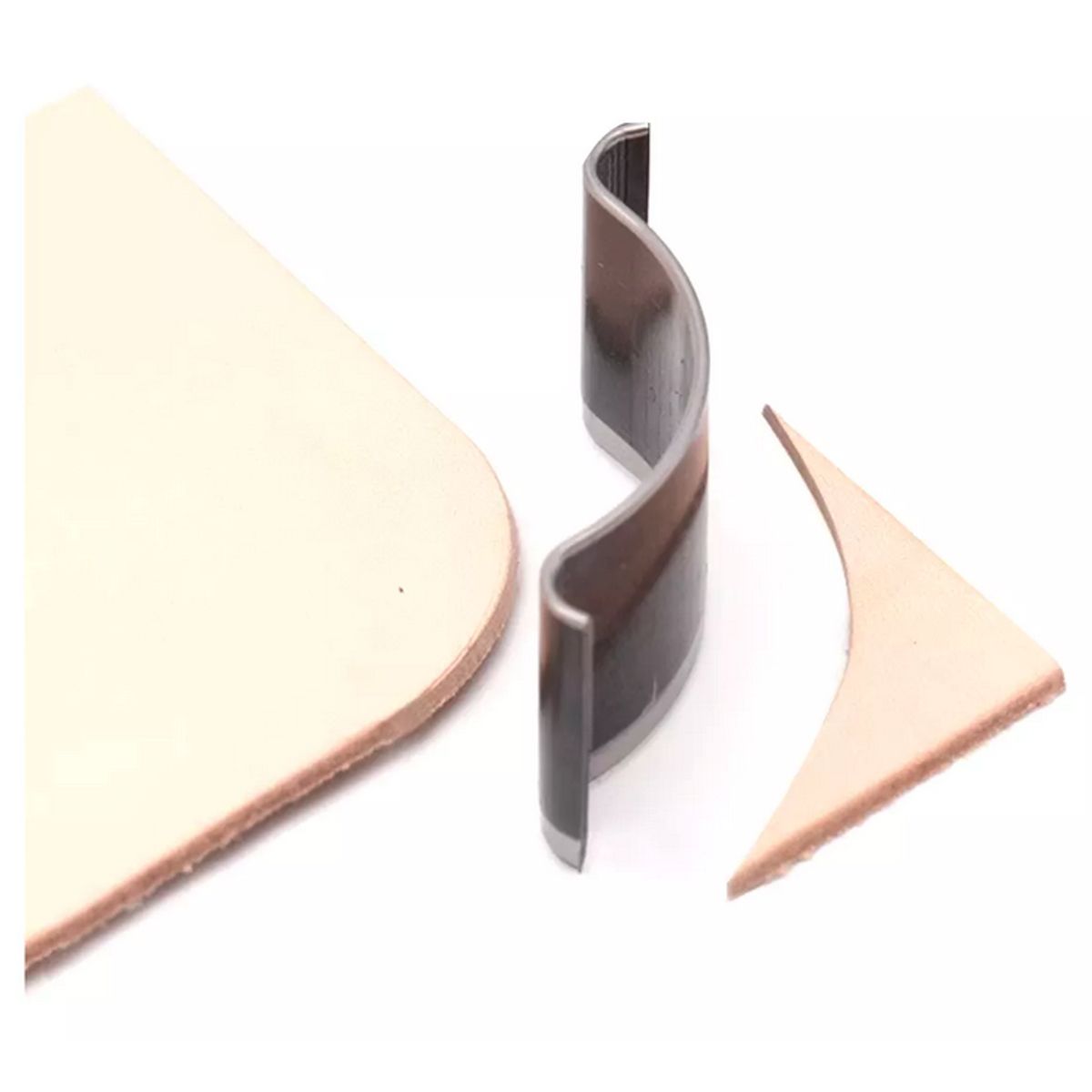 GENERICO - Kit De Troqueles 1/4 Circulo Para Esquinas Cuero X 10 Und