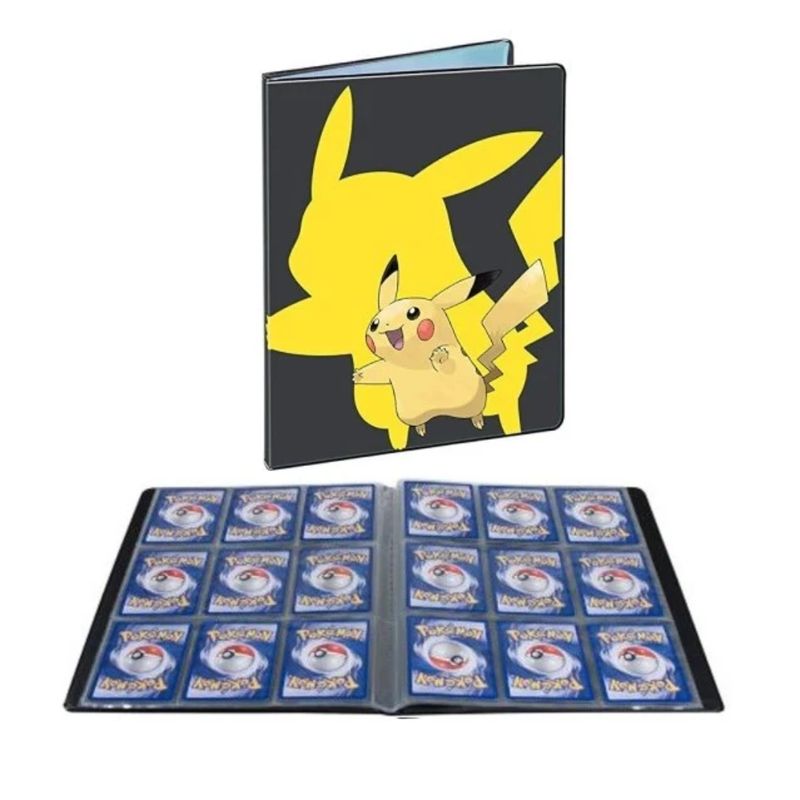 POKEMON - Álbumes Portafolio Cartas Pokemon Tcg Original 180 Espacios Pikachu