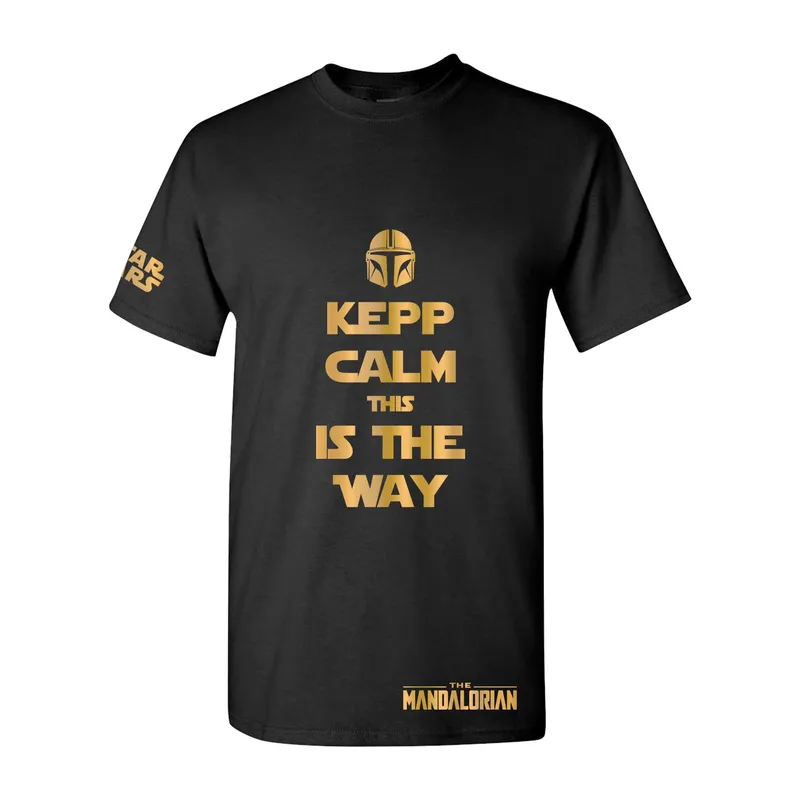 ARITEX - Camiseta The Mandalorian - Keep Calm This Is The Way Star W Series