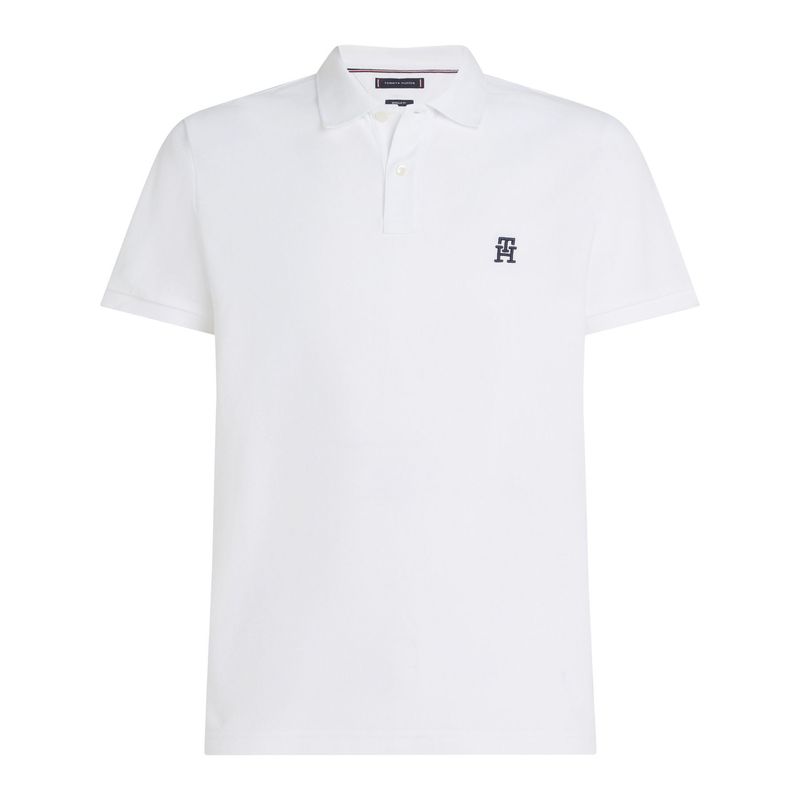 TOMMY HILFIGER - Logo blanco con monograma TH Tommy Hilfiger