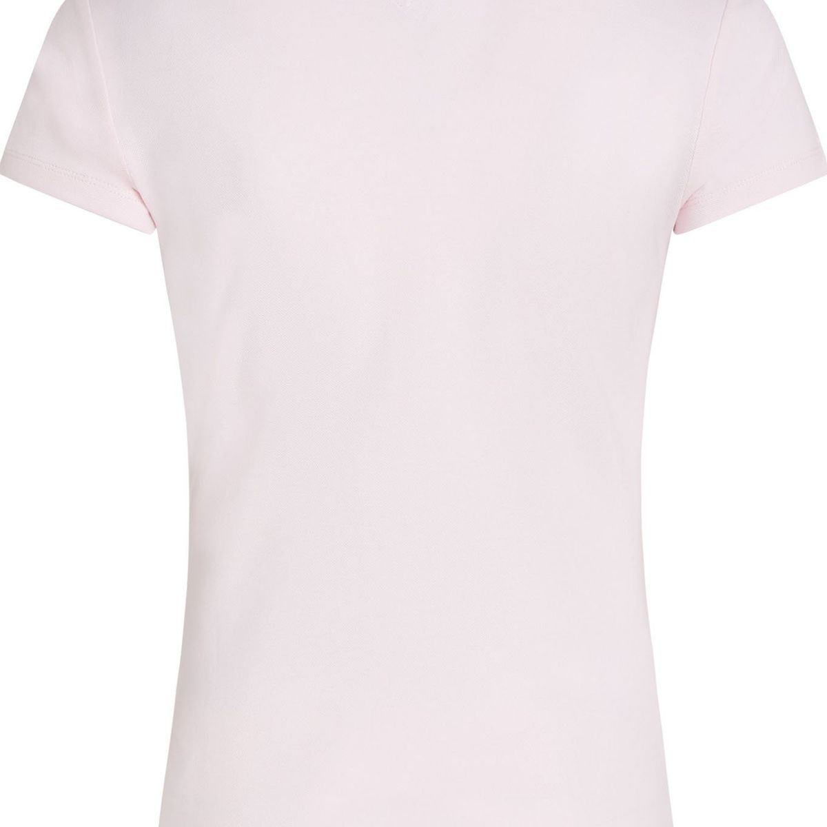 TOMMY HILFIGER - Polo rosa de corte slim con logo Tommy Hilfiger