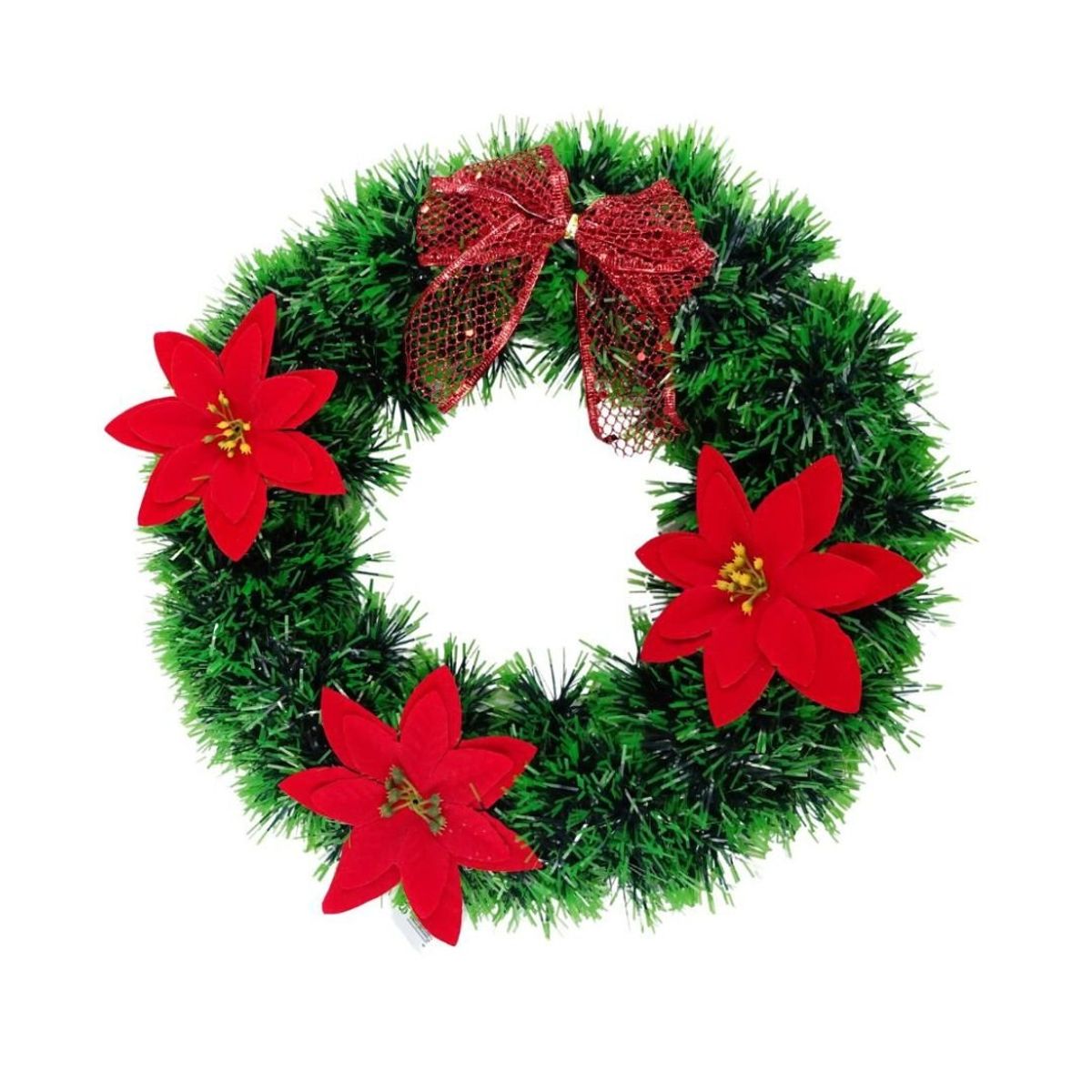 IMPORTADORA MAKA - Corona Navideña X2 Y Bota Adorno Navideño Decorativa