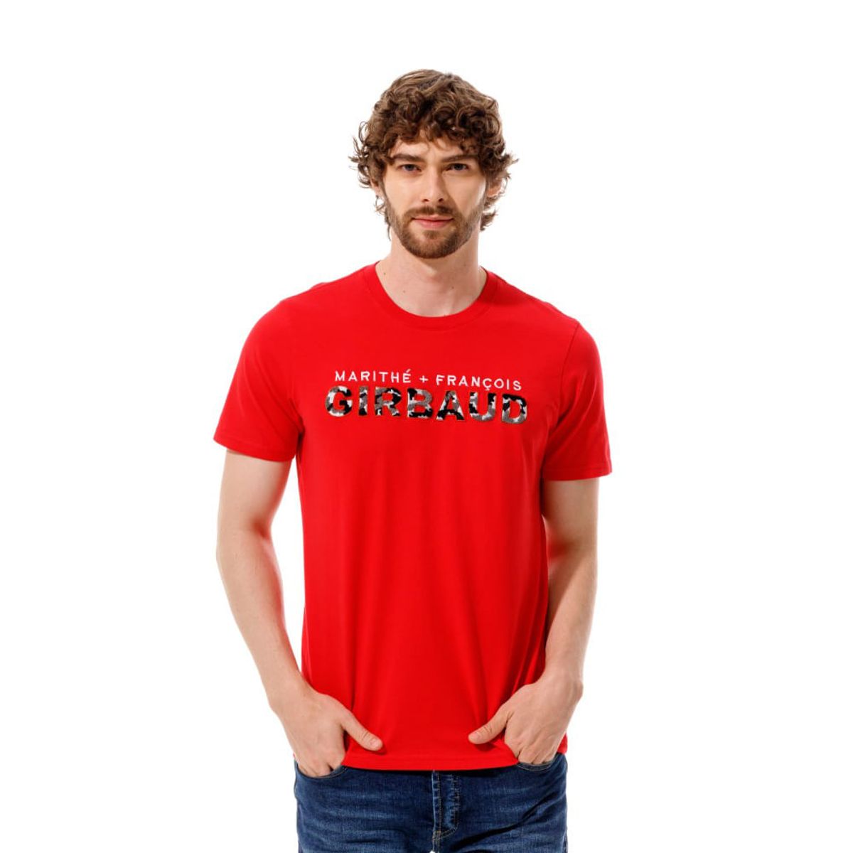 MARITHE FRANCOIS GIRBAUD - Camiseta Manga Corta Para Hombre Le-Francois Girbaud