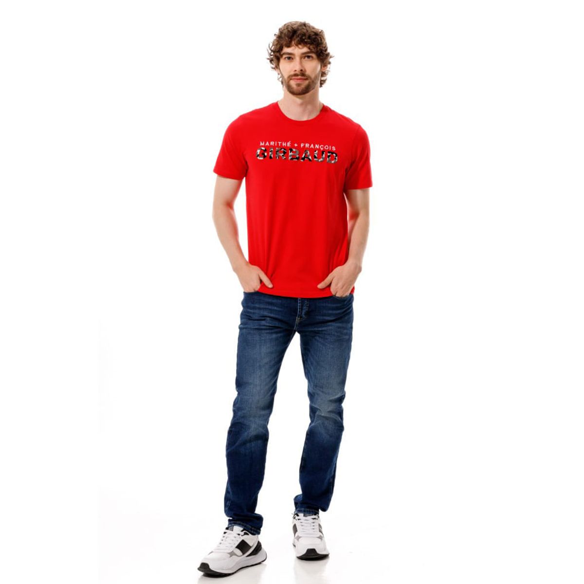 MARITHE FRANCOIS GIRBAUD - Camiseta Manga Corta Para Hombre Le-Francois Girbaud