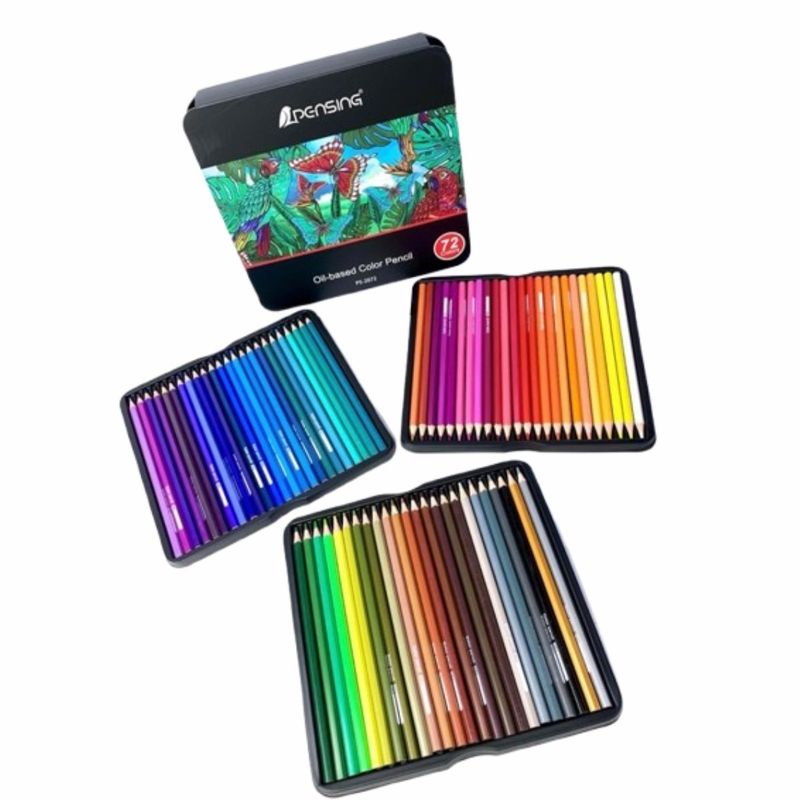 GENERICO - Kit De Arte Colores x 72 Piezas