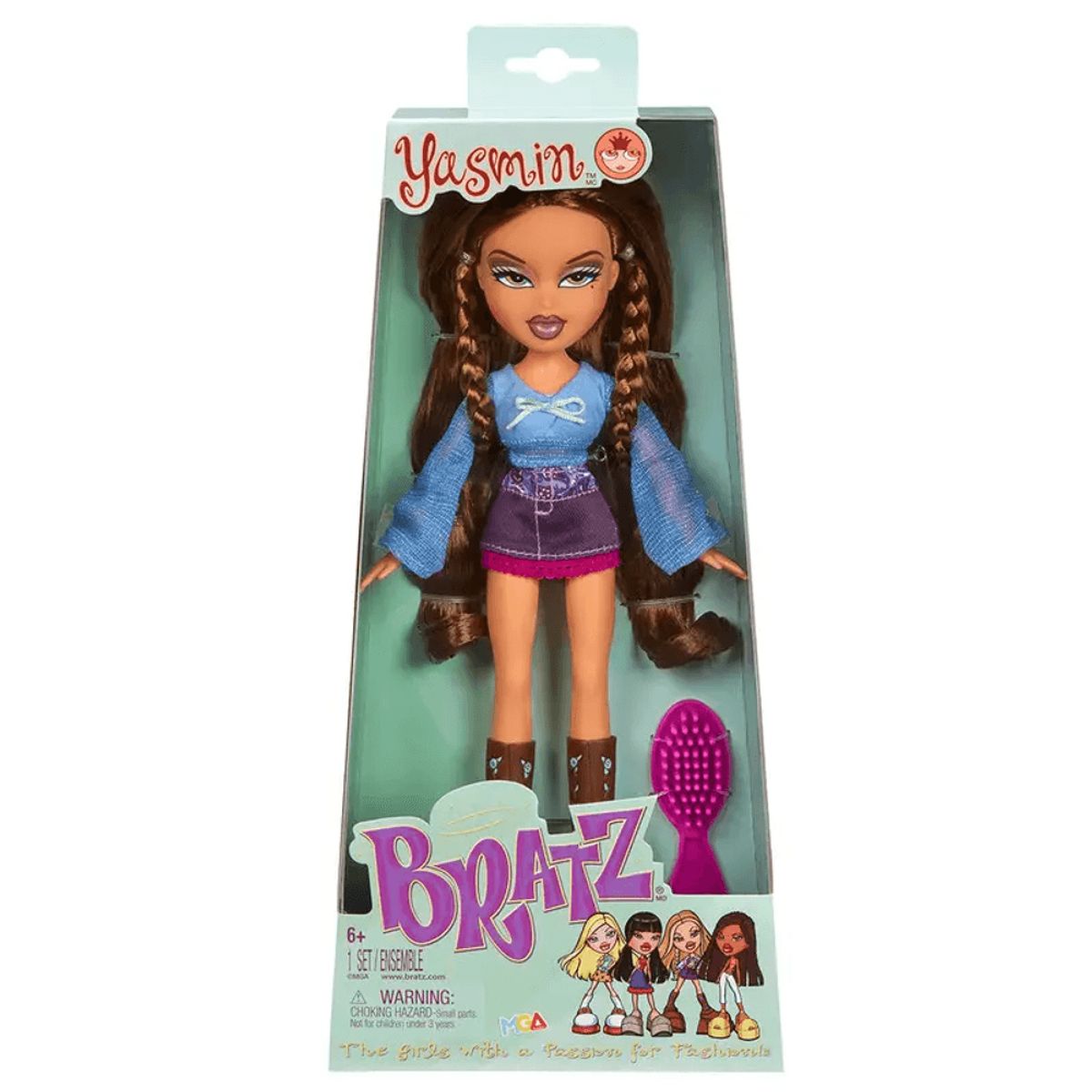 BRATZ - Muñeca Bratz Yasmin Doll Edición Especial 20 Años
