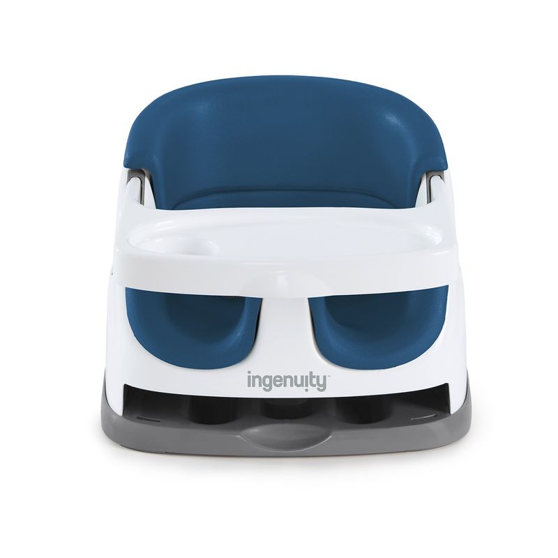 INGENUITY - Silla comedor Booster Multiusos Bebe Ingenuity Azul 16727