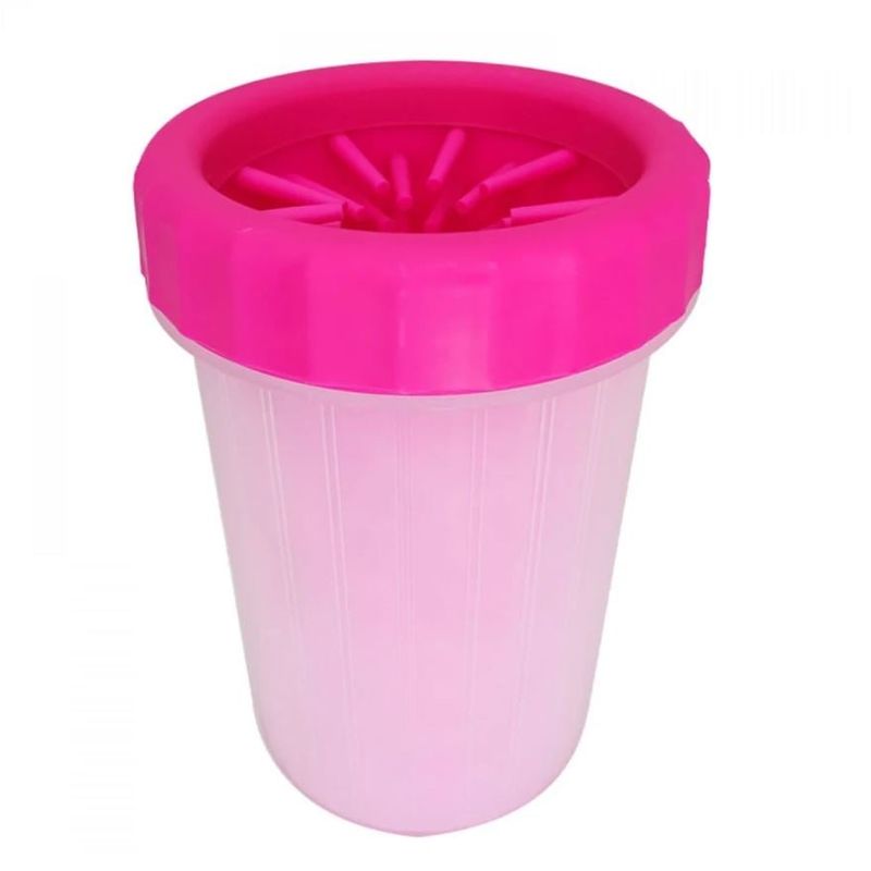 GENERICO - Limpiador de Patas para Razas Grandes Rosado