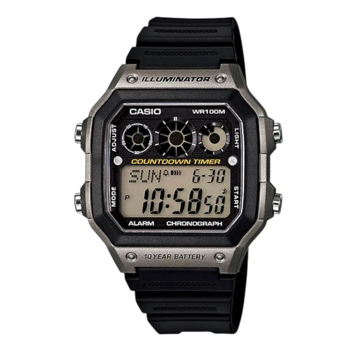 CASIO - Reloj Casio Modelo AE-1300WH-8A Diseño Deportivo