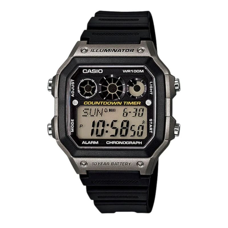 CASIO - Reloj Casio Modelo AE-1300WH-8A Diseño Deportivo