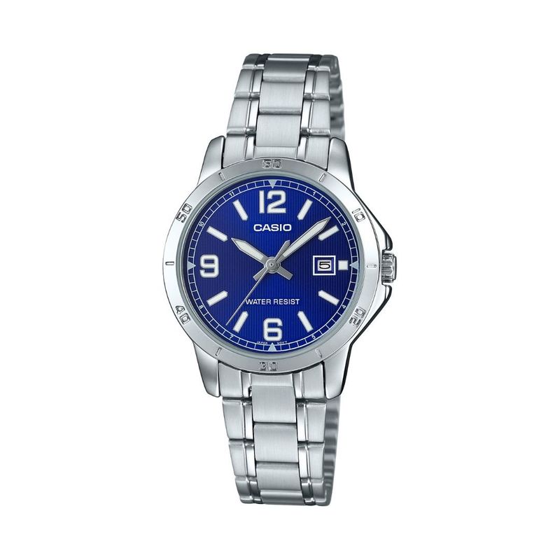 CASIO - Reloj Casio LTP-V004D-2B Dama Diseño Elegante