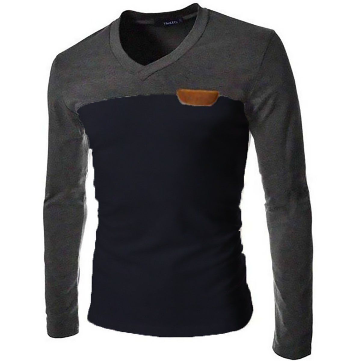 THE CLOTHING COMPANY - Sweater Buzo Hombre Rib Buso Combinado