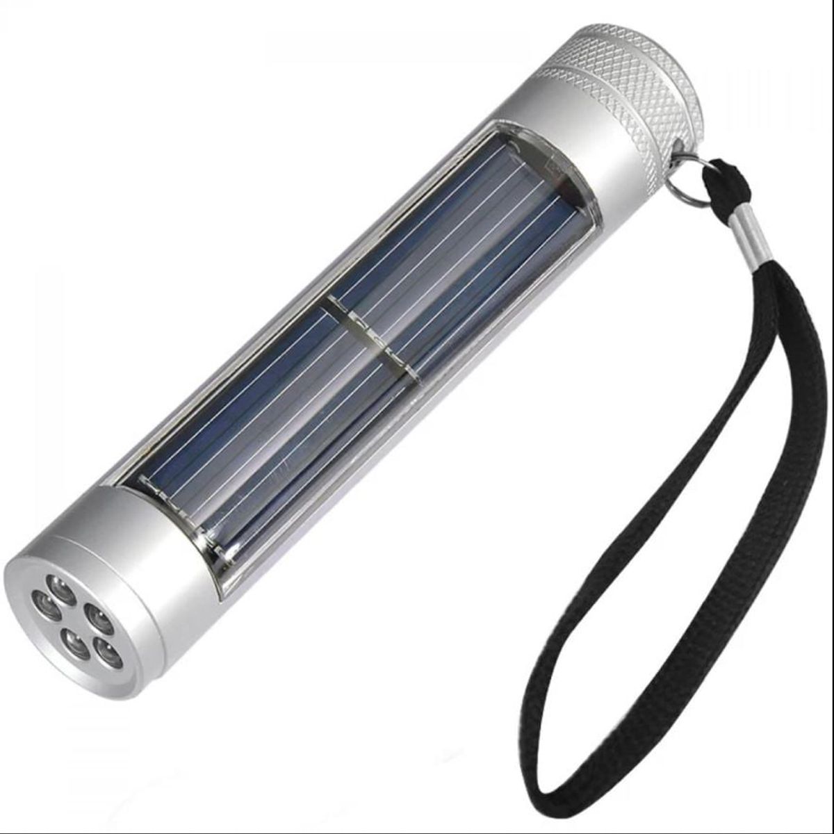 GENERICO - Linterna con Panel Solar y Brújula