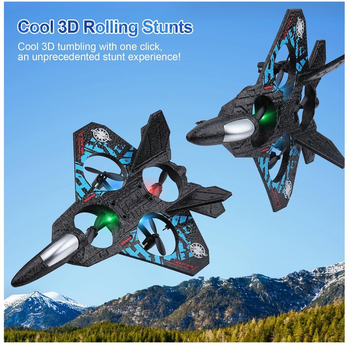 ONE PIXEL - Drone Para Niños Avion Planeador De Combate One Pixel