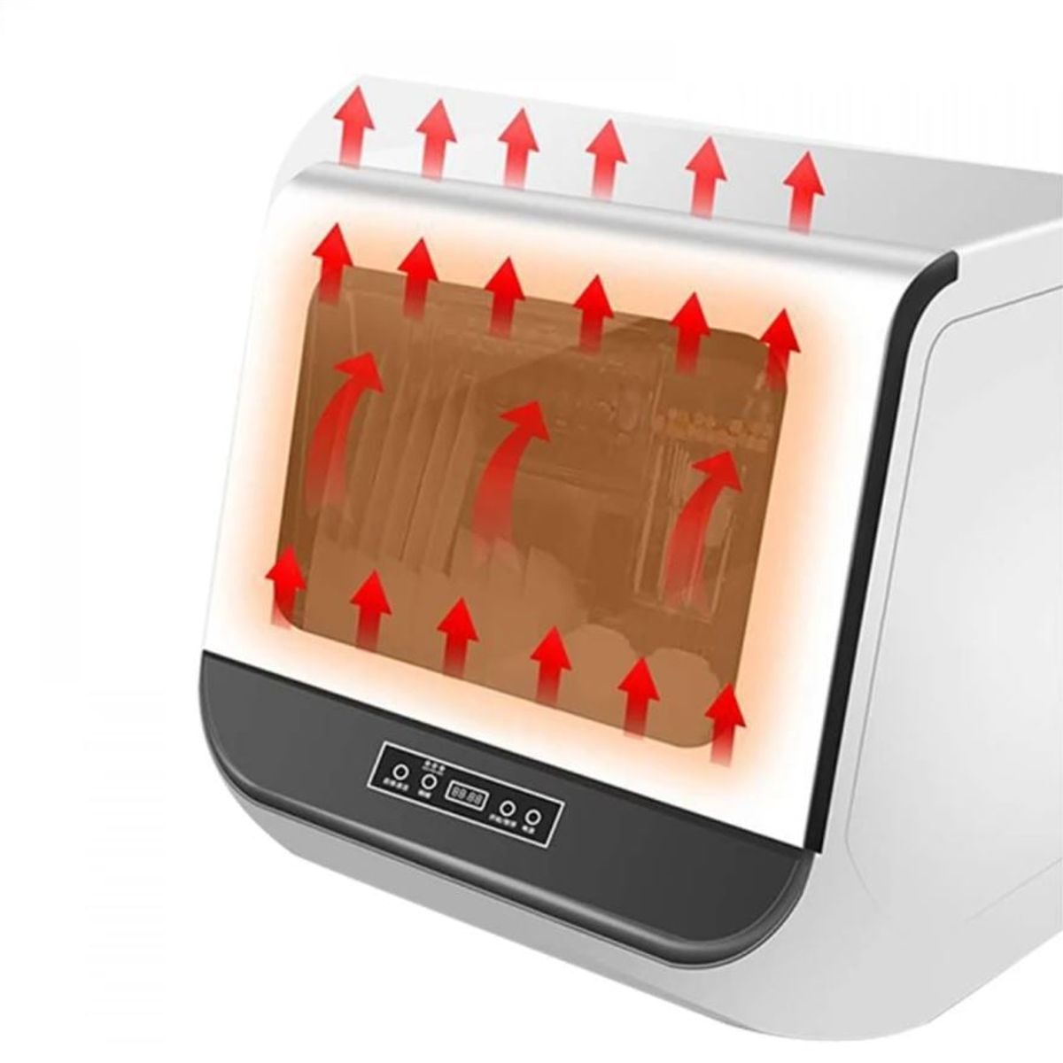 GENERICO - Lavavajillas Automático Compacto con Conversor