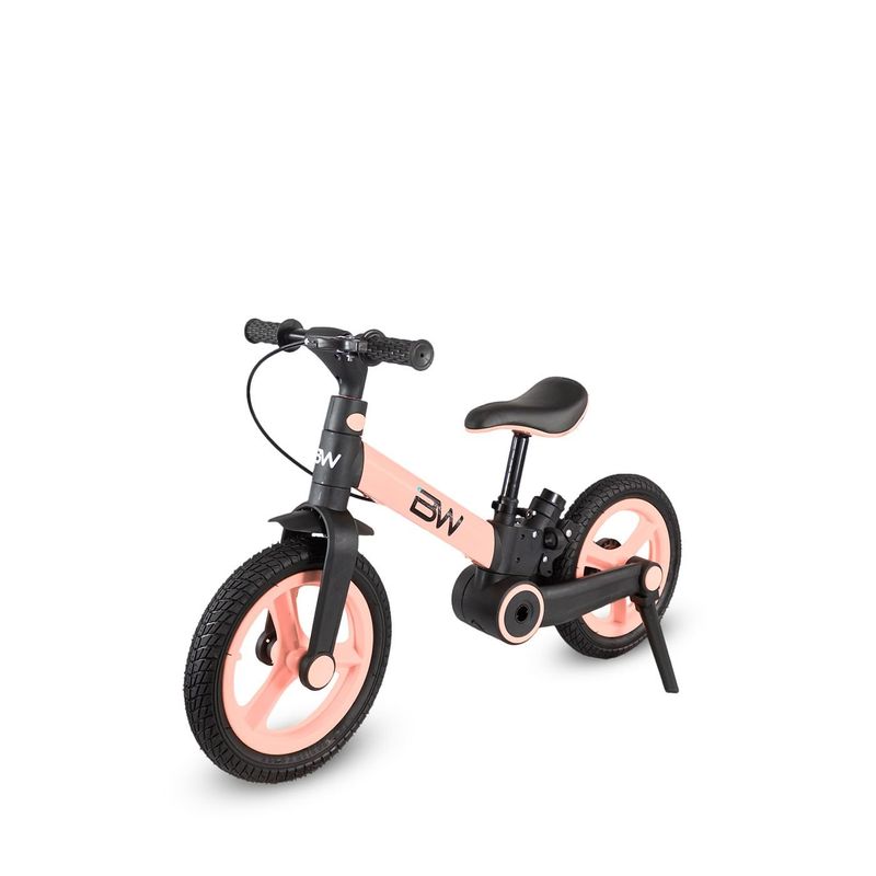 PRINSEL - Bici Balance Revolt Prinsel Plegable 4 En1 Con Guía Rosa