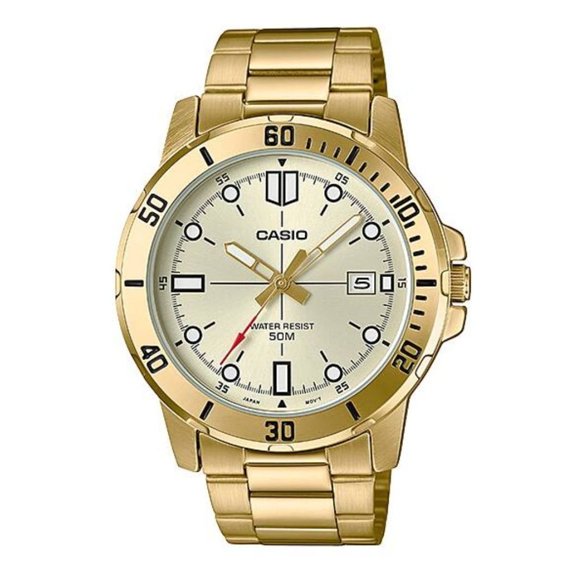 CASIO - Reloj Casio Modelo MTP-VD01G-9E Diseño Elegante