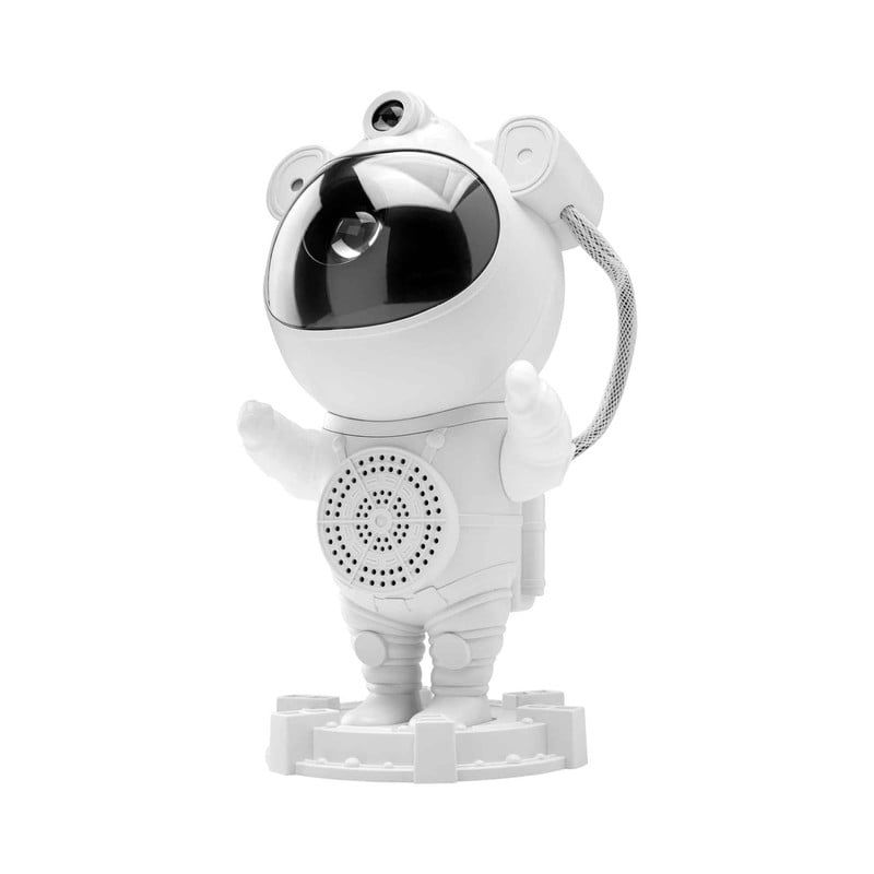 ENERGY PLUS - Lámpara Astronauta Proyector Estrellas 360 Altavoz Bluetooth