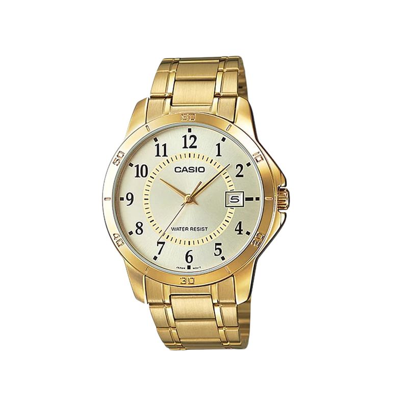 CASIO - Reloj Casio Modelo MTP-V004G-9B Diseño Elegante