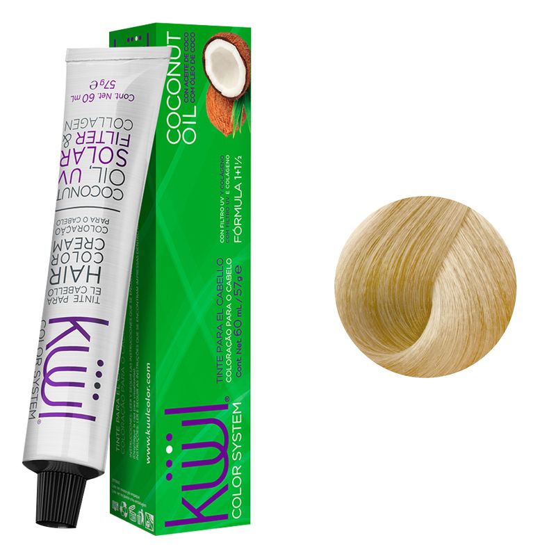 GENERICO - Tinte Kuul 10 Rubio Extra Claro 60ml