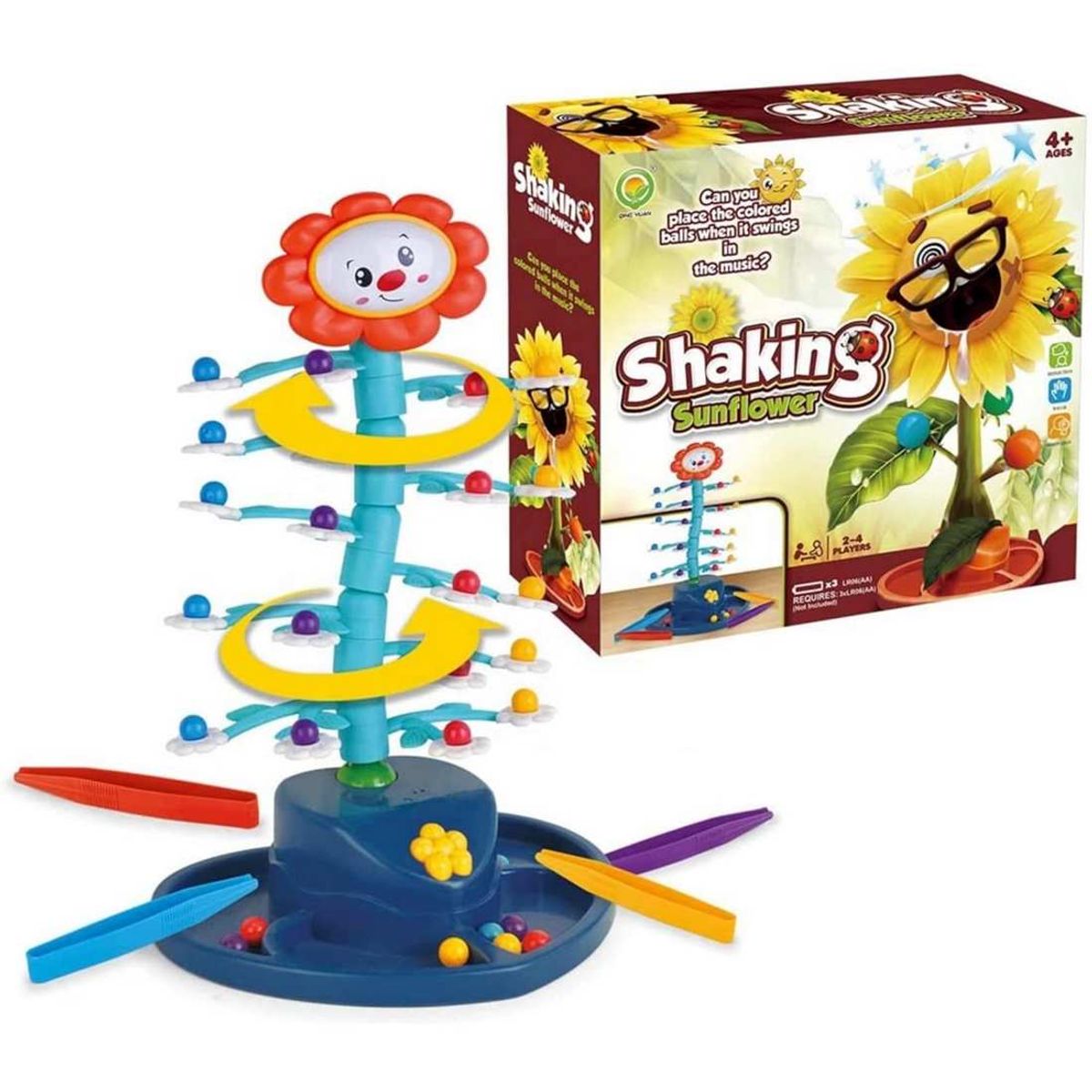GENERICO - Juego De Mesa Girasol Movimiento Habilidad Equilibrio Niños