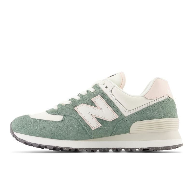 NEW BALANCE - Tenis Deportivos Original 574 Verde Marca New Balance Mujer