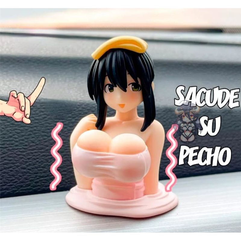 UNIVERSAL - Accesorio De Lujo Carro moto muñeca Anime Sacude Los Pechos
