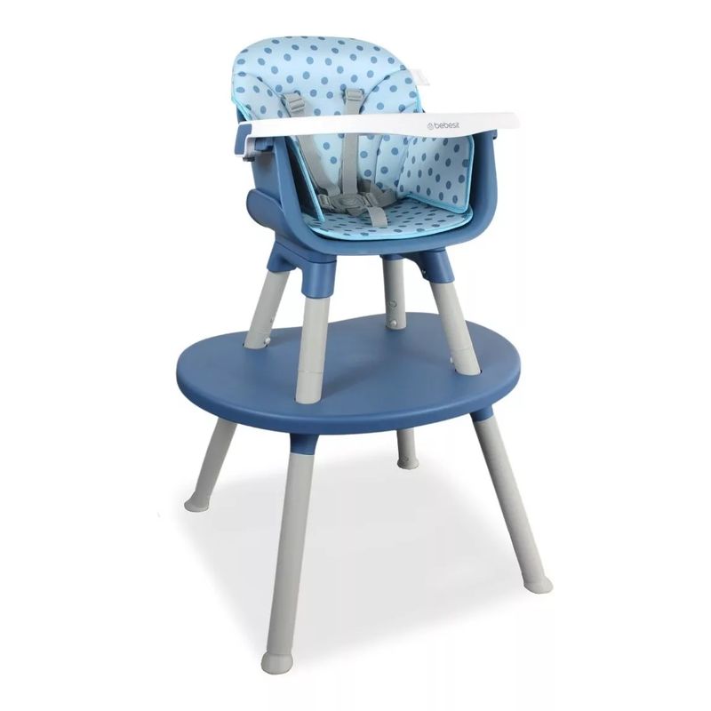 BEBESIT - Silla comedor 3 en 1 baby desk bebesit azul
