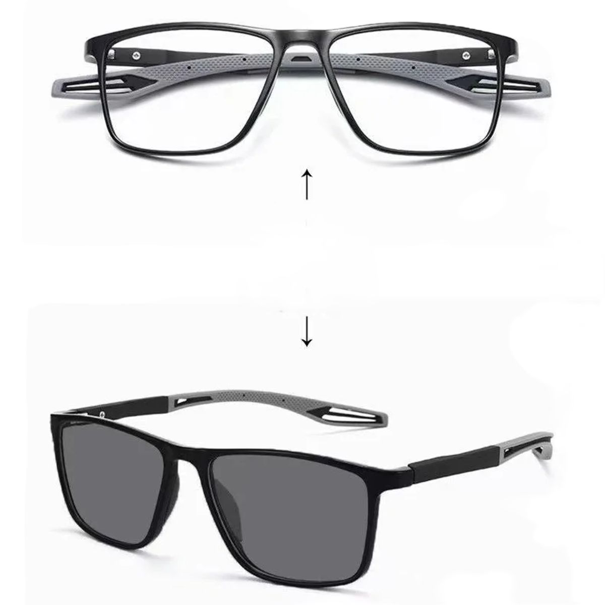 GENERICO - Gafas de SOL fotocromaticas para uso de computador Anti luz azul 004