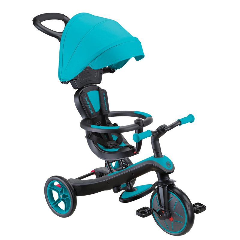 GLOBBER - Bicicleta Sin Pedales Y Triciclo 4 En 1 Globber Paseador