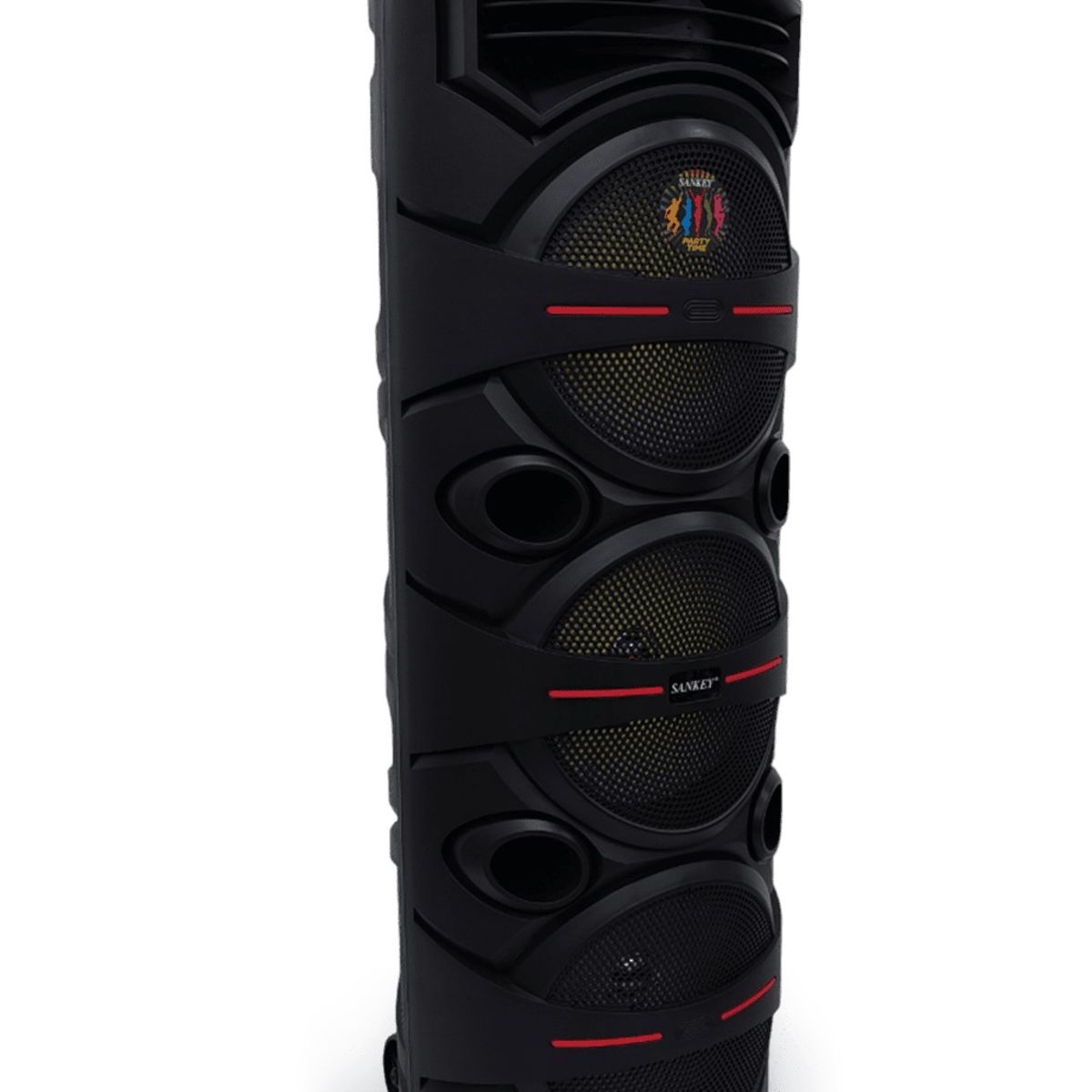 SANKEY - Parlante Bluetooth Recargable de 8 Pulg 3 Bocinas Sankey PA8DC3C44M