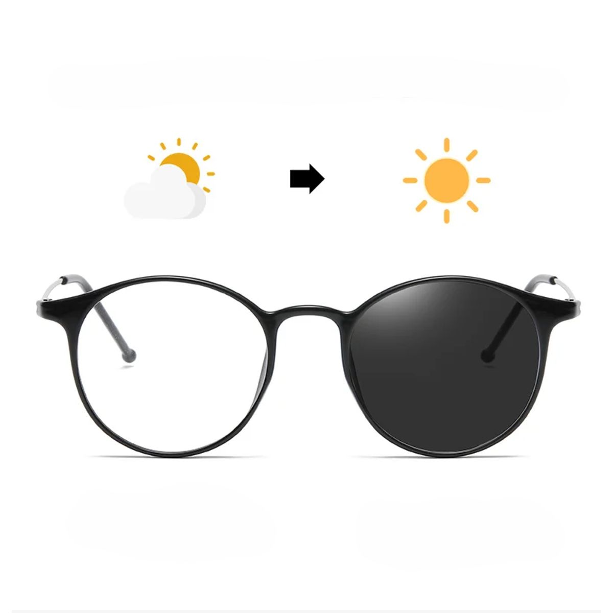 GENERICO - Gafas de descanso para computador Unisex Fotocromatica