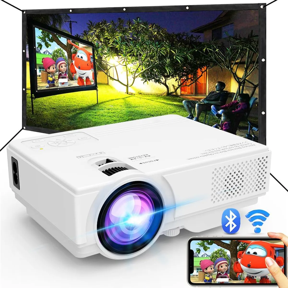 AMERICAN GENERICS - PROYECTOR DE VIDEO 4K WIFI & BLUETOOTH