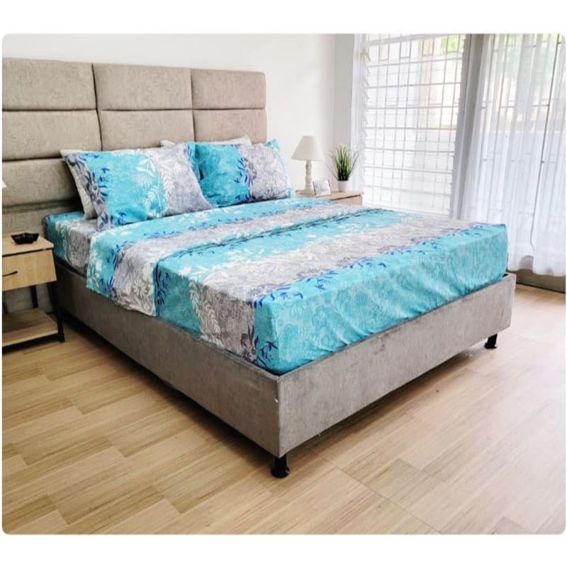 GENERICO - Juego de Sabana Estampada - Cama Doble de 140x190
