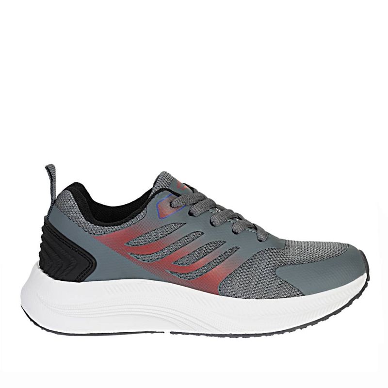 THROWING - Tenis de Niño marca THROWING en Color GRIS   TENIS FUZ  38-24-2 JUN M