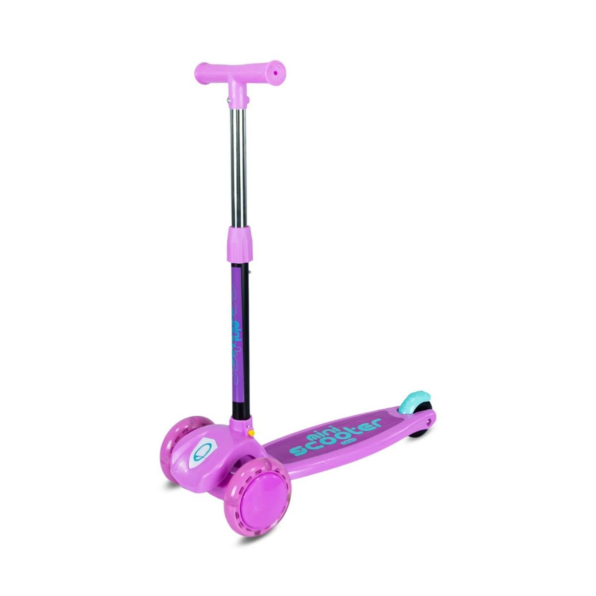 QMAX - Monopatin scooter para niña Patineta Mini QMAX Rosa