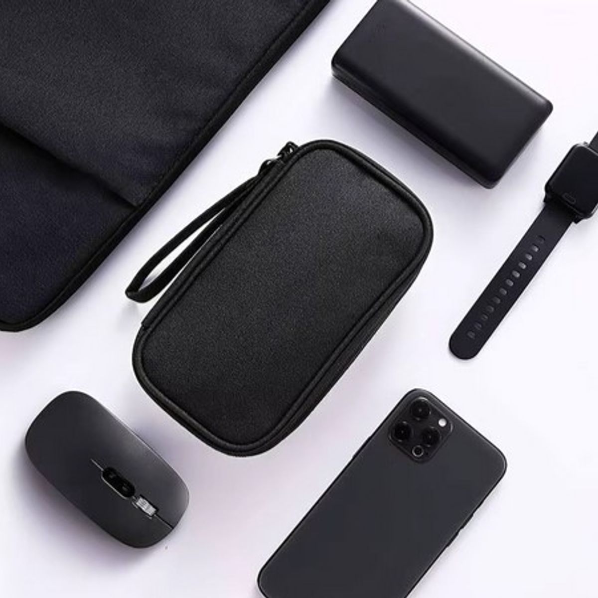 GENERICO - Estuche Organizador De Cables Cargador Usb Auriculares