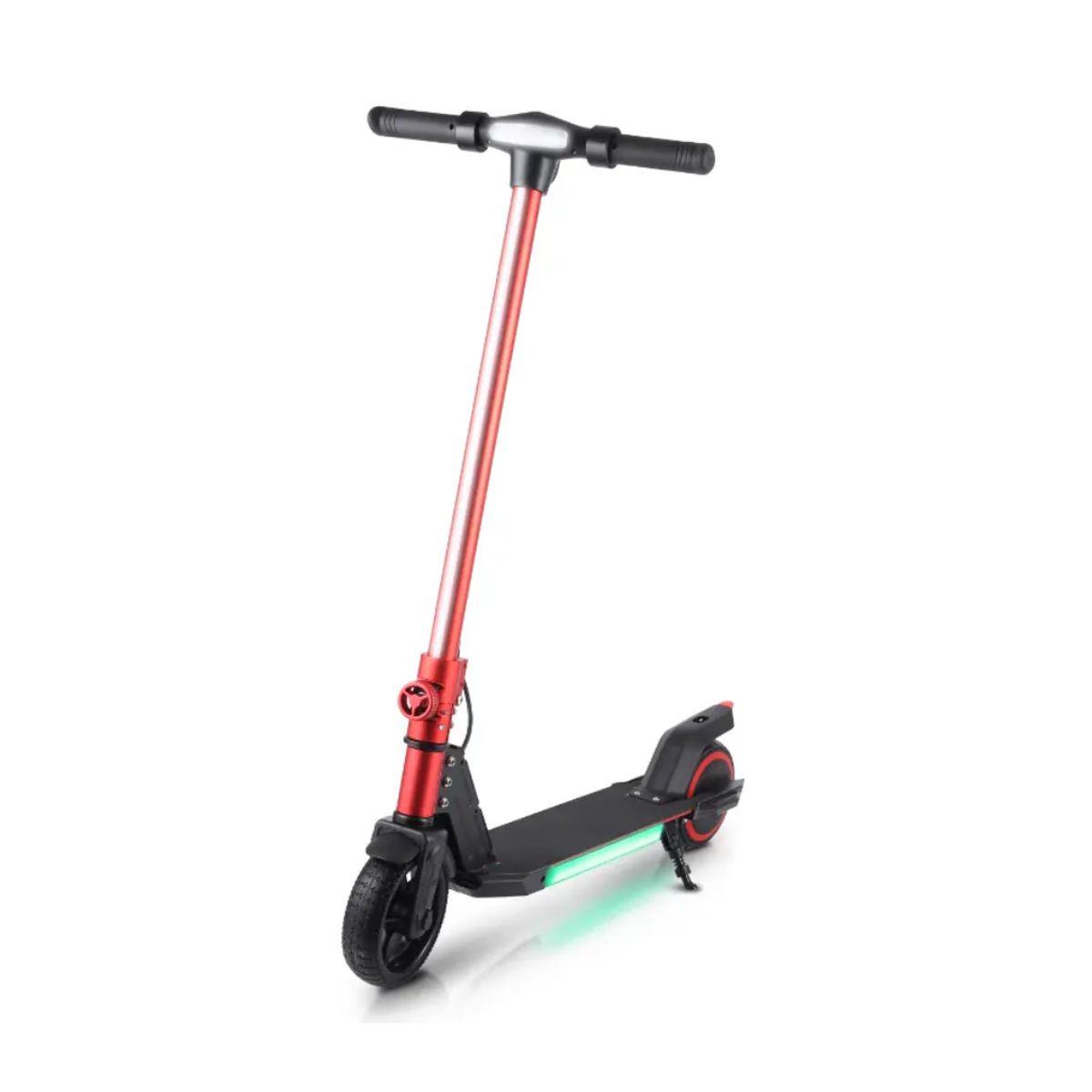KIDSHOP - Patineta Scooter Electrica Niños Luces Motor 150W HE26 Rojo