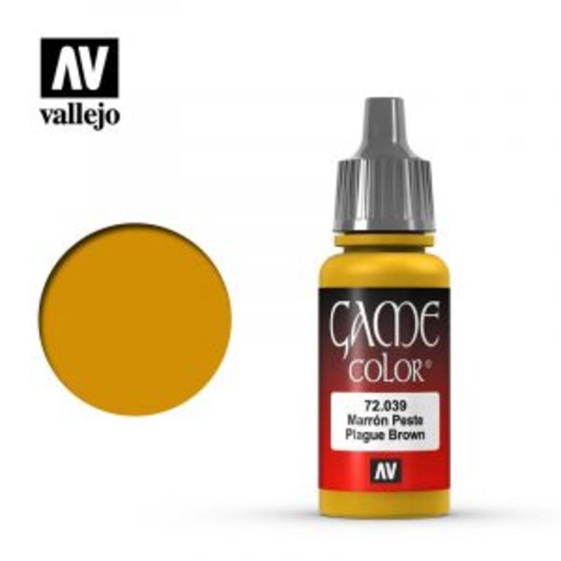MANUEL VALLEJO - Pintura Acrilicos Vallejo GameColor 72039 MARRON PESTE 18ml