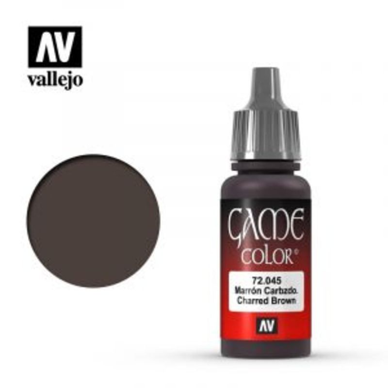 MANUEL VALLEJO - Acrilicos Vallejo GameColor 72045 Marrón Carbonizado 18ml