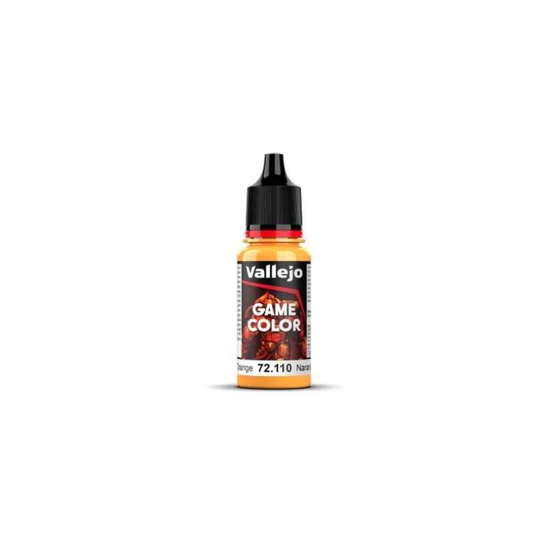 MANUEL VALLEJO - Acrilicos Vallejo Game Color 72110 Naranja Atardecer 18ml