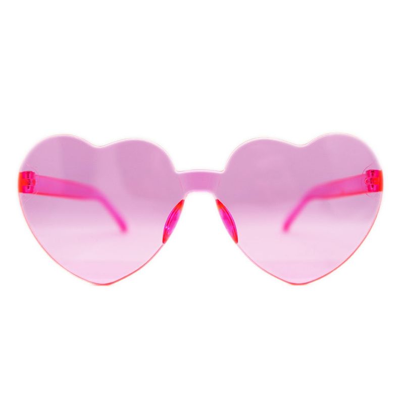 AT NIGHT SUNGLASSES - Gafas de sol At Night Corazon PINK UV400